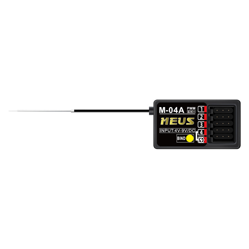 US Warehouse】MEUS Racing 8CH 2.4GHz & Receiver for 1/8 1/10 1/18 1/24