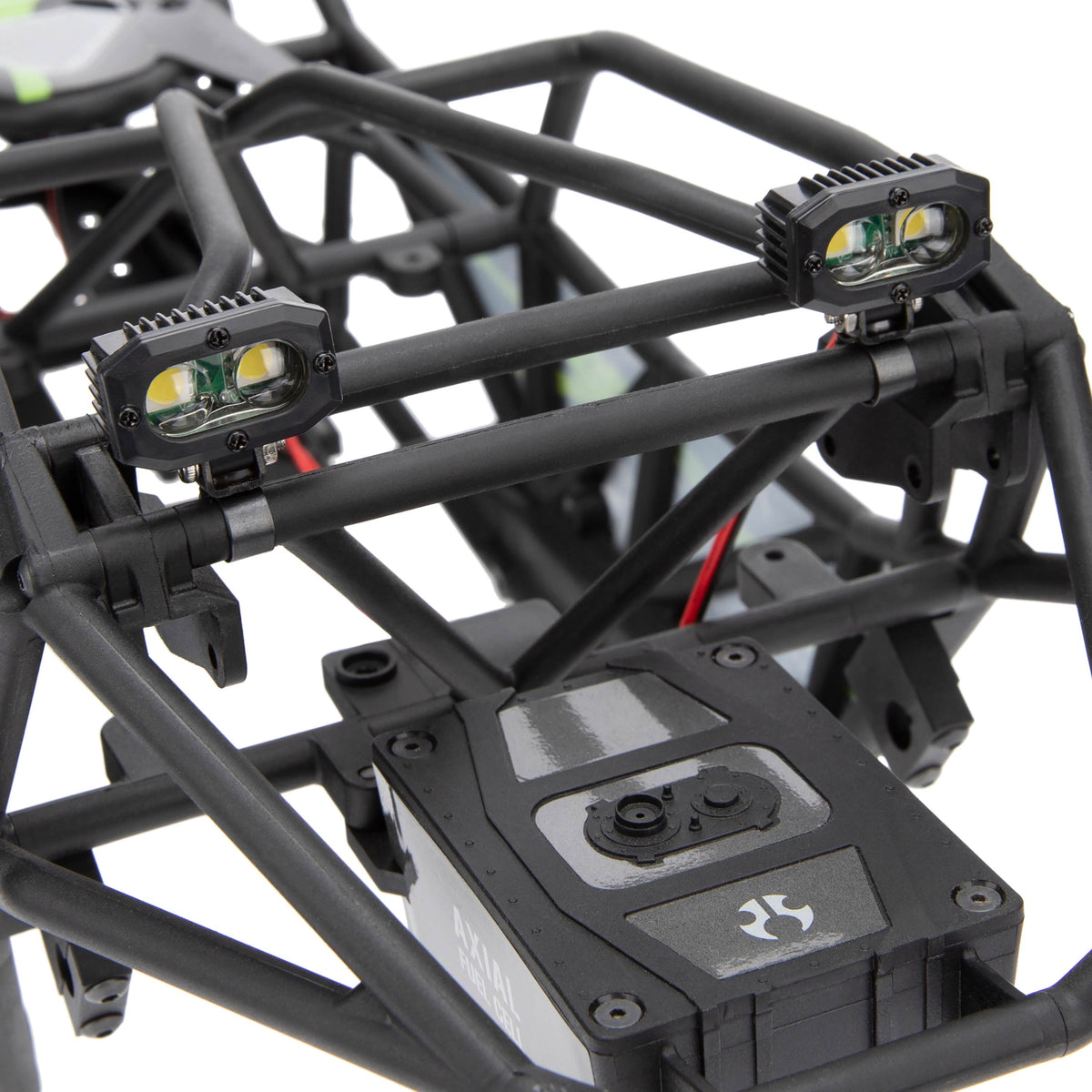 Meus Racing Led Mount Stl MEUS Racing Lights LED Headlight Bumper Light for SCX10 TRX4 TRX6 Gen8
