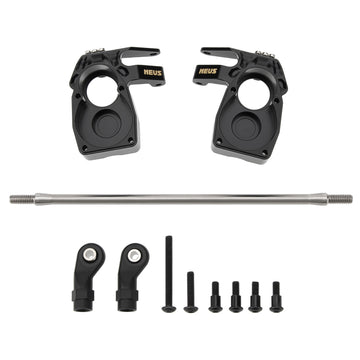MEUS Racing Brass Steering Knuckles for Cheat Code V2 Capra 1.9 UTB Isokinetic Front Axles