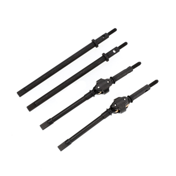 MEUS Racing 3-Section CVD Shafts for MEUS SCX24 V3 Metal Isokinetic +9mm Axles