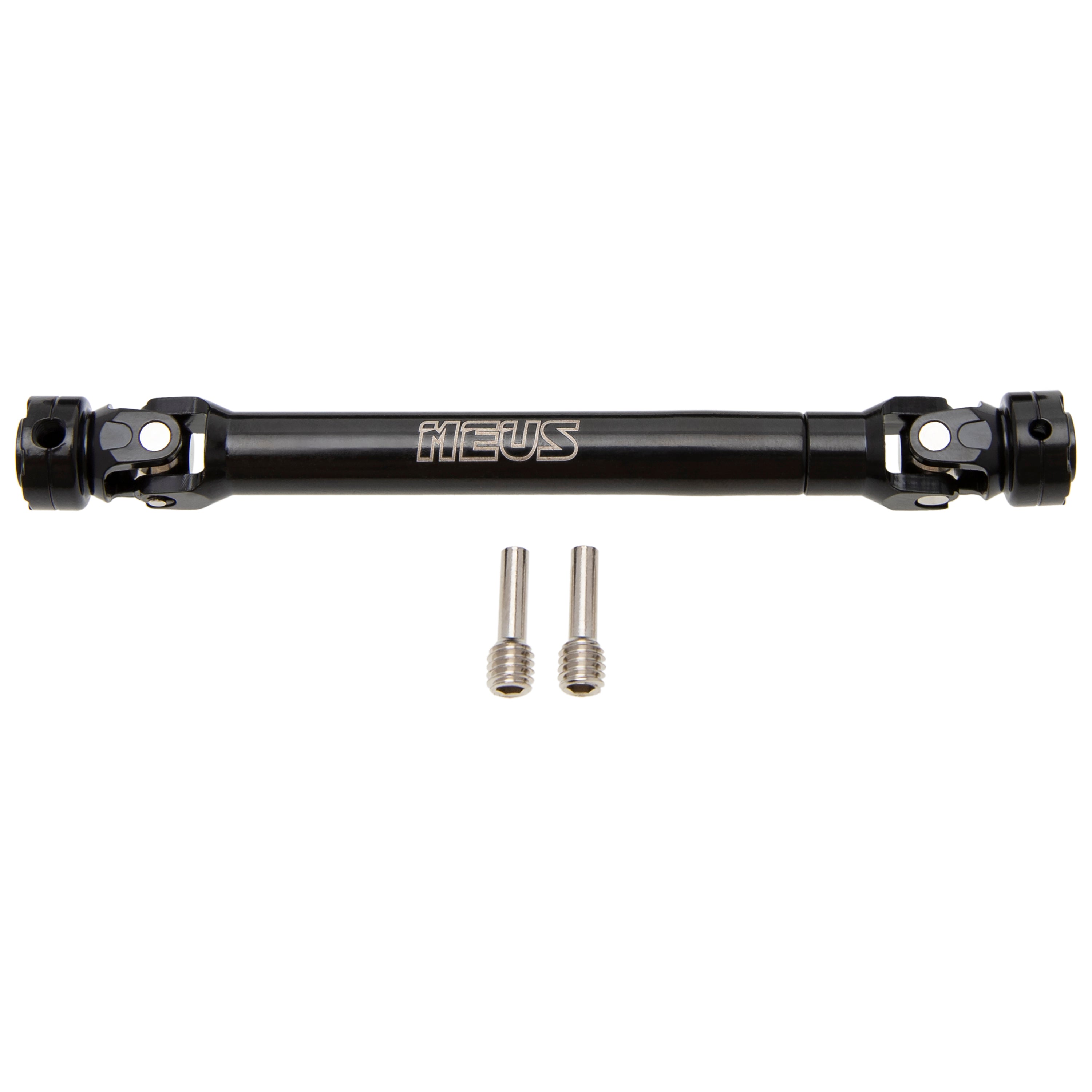 2pcs Stainless Steel RC Drive Shaft - Universal Fit For 1/10 Scale Crawler Cars (112-165mm)