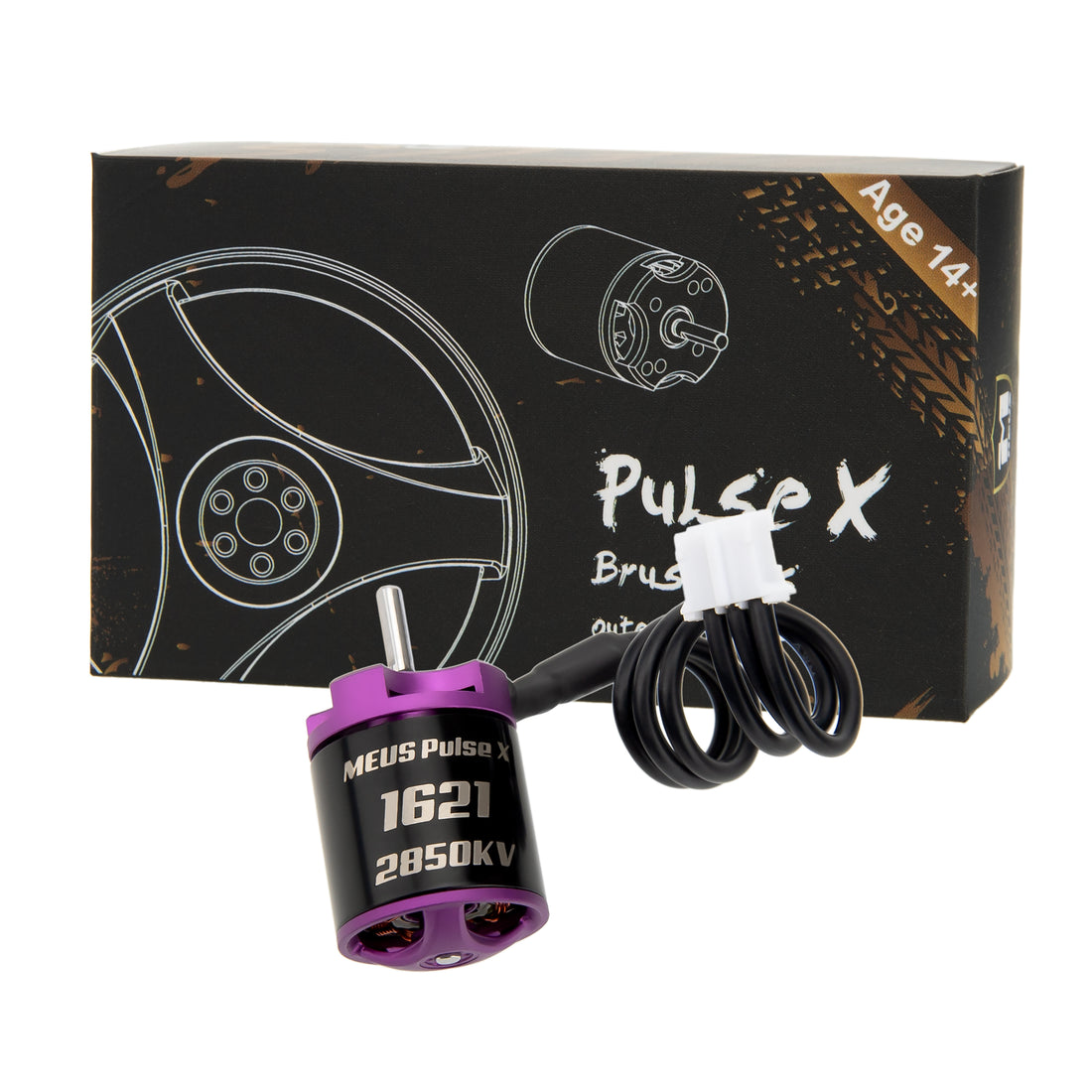 1621 2850KV Brushless Motor For TRX4M
