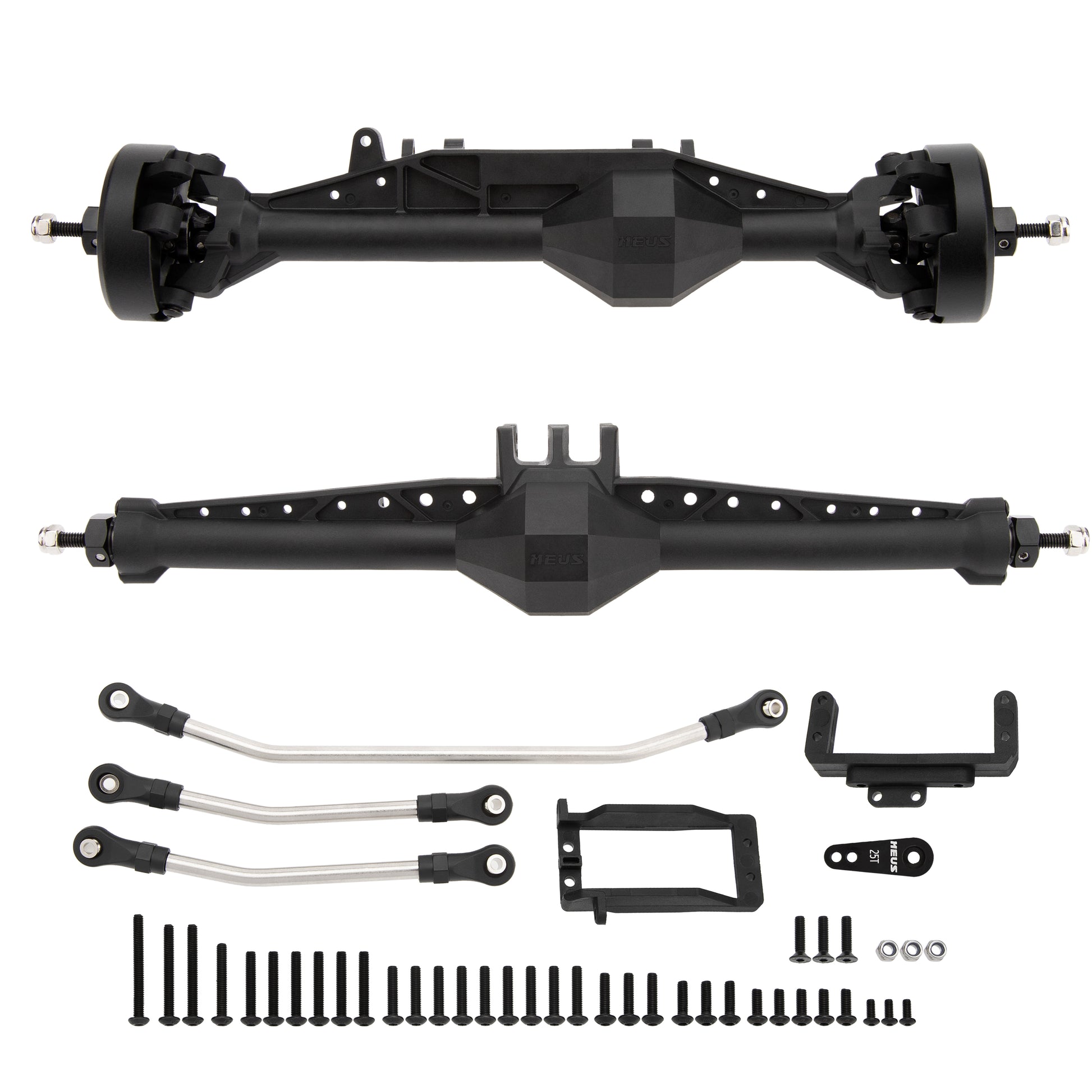 1/10 Capra 1.9 Nylon Isokinetic Front Rear Straight Axles 