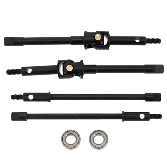 Front & Rear SCX24 stock straight axle shafts