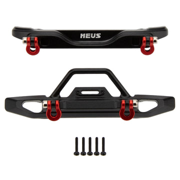 MEUS Racing Aluminum Front Rear Bumpers for 1/30 SCX30 Bronco