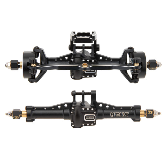 Aluminum Black Front and Rear Axle Assembly Kit TRX4M Axle