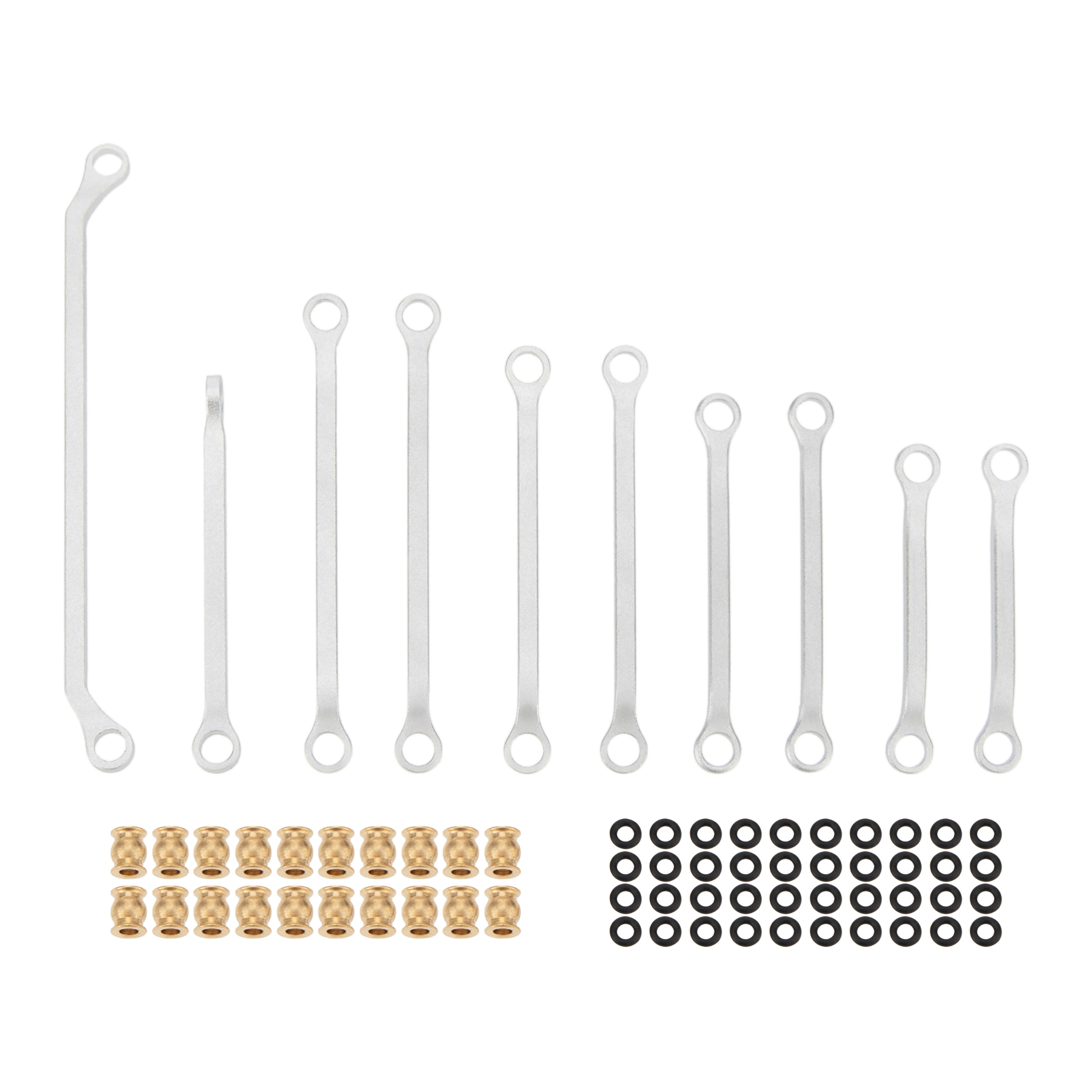 MEUS Racing Ascent-32 High Clearance Chassis Links for 1/32 Redcat Asc
