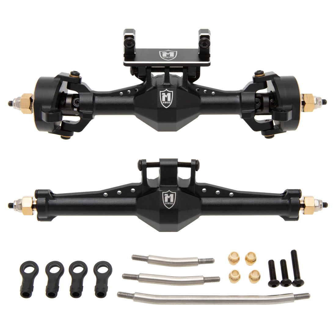 3 Point Rear Axle MEUS Racing TRX4M Isokinetic 3-Section CVD Front and Rear Axles Maximu