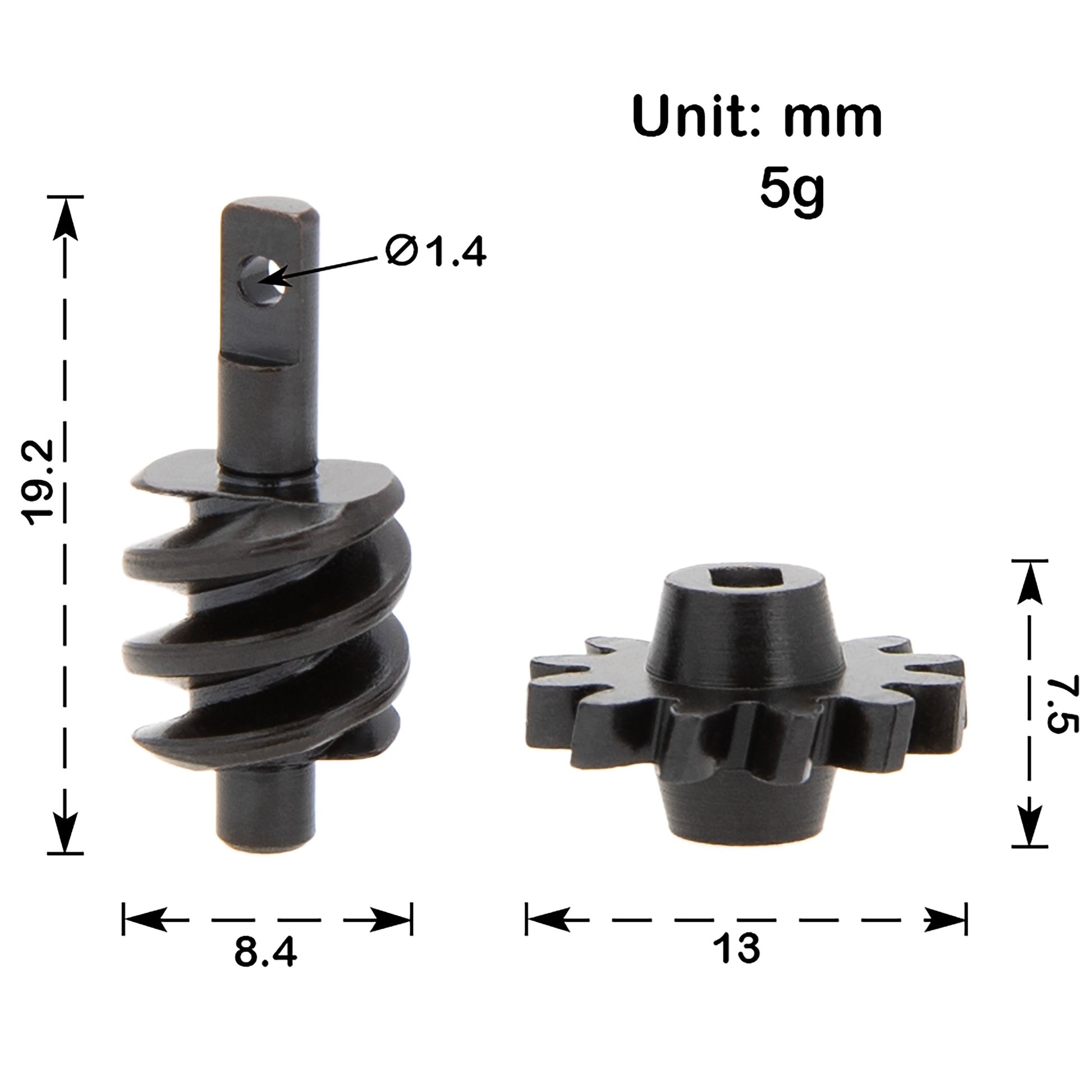 2-12T Reverse Gear size