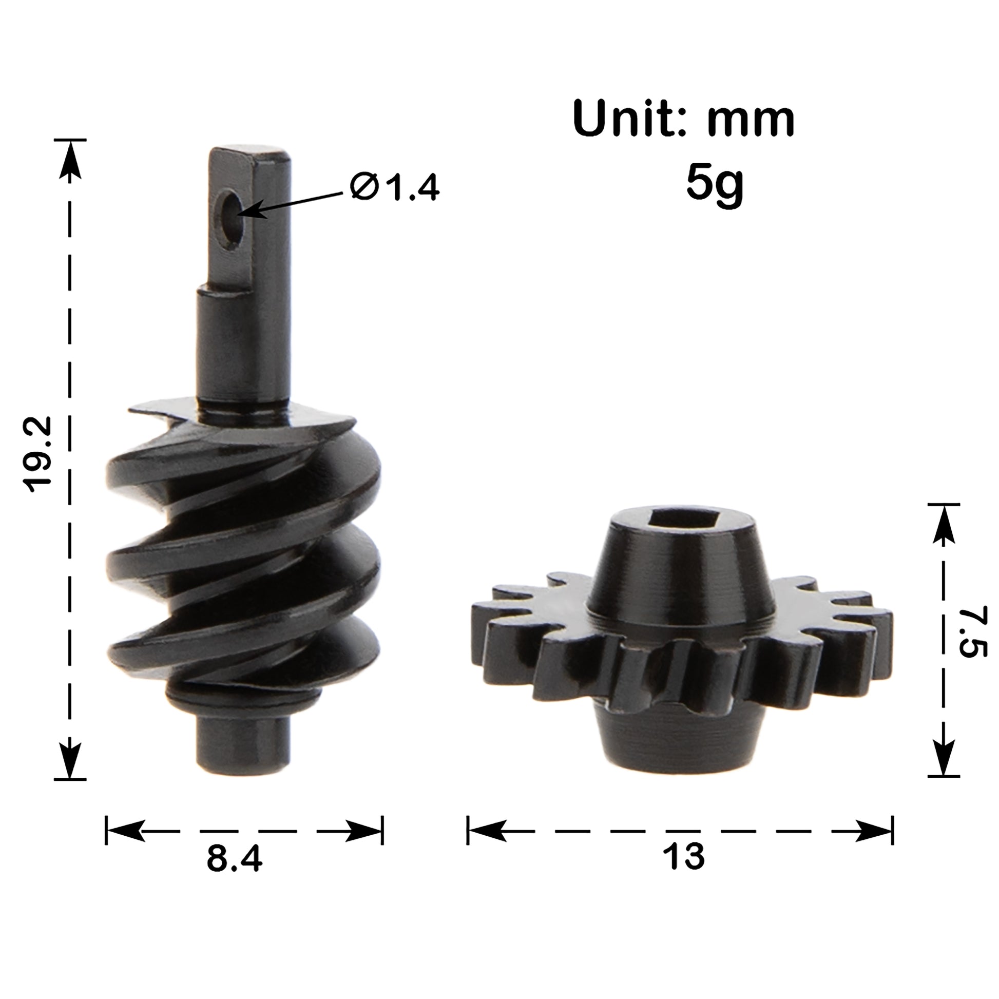 2-14T Reverse Gear size