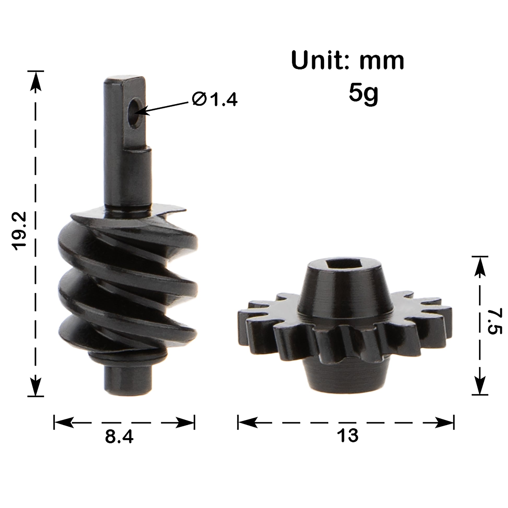 2-14T reverse diff gear