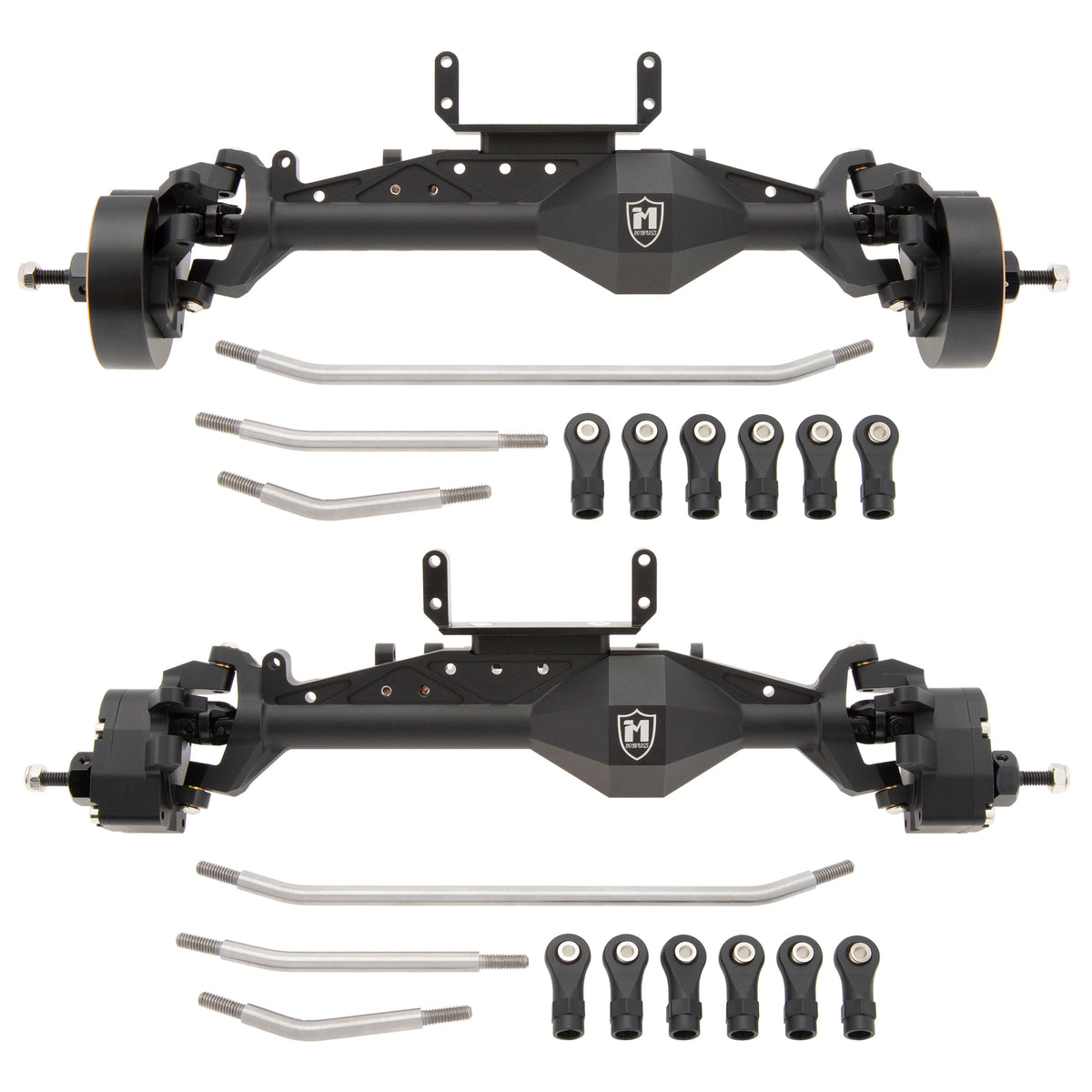 MYHRC CNC Diamond-Shaped Aluminum Complete Front & Rear Axle For 1/10 RC Crawler Rock Racer Axial Wraith 90018 Rr10 Capra 1.9 Utb I.908121149 MYHRC CNC Diamond-Shaped Aluminum Complete Front & Rear Axle For 1/10 RC Crawler Rock Racer Axial Wraith 90018 Rr10 Capra 1.9 Utb I.908121149