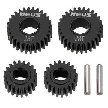 MEUS Racing Steel Underdrive/Stock Portal Gears ONLY for MEUS 1/10 SCX10 Nylon Portal Axles