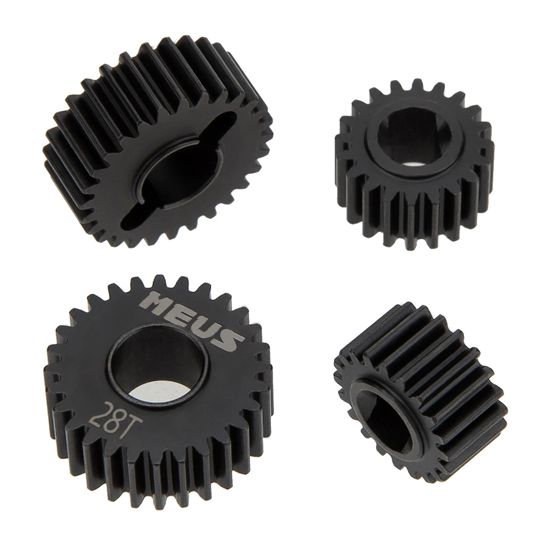 MEUS Racing Steel Underdrive/Stock Portal Gears ONLY for MEUS 1/10 SCX10 Nylon Portal Axles
