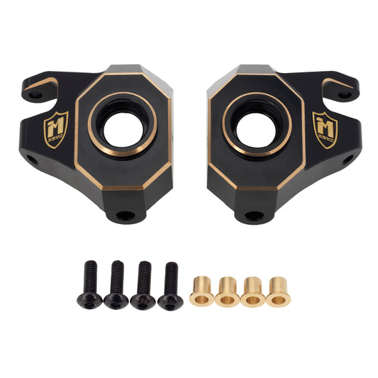Brass Steering Knuckles for 1/10 Axial SCX10 PRO &amp; SCX10 III
