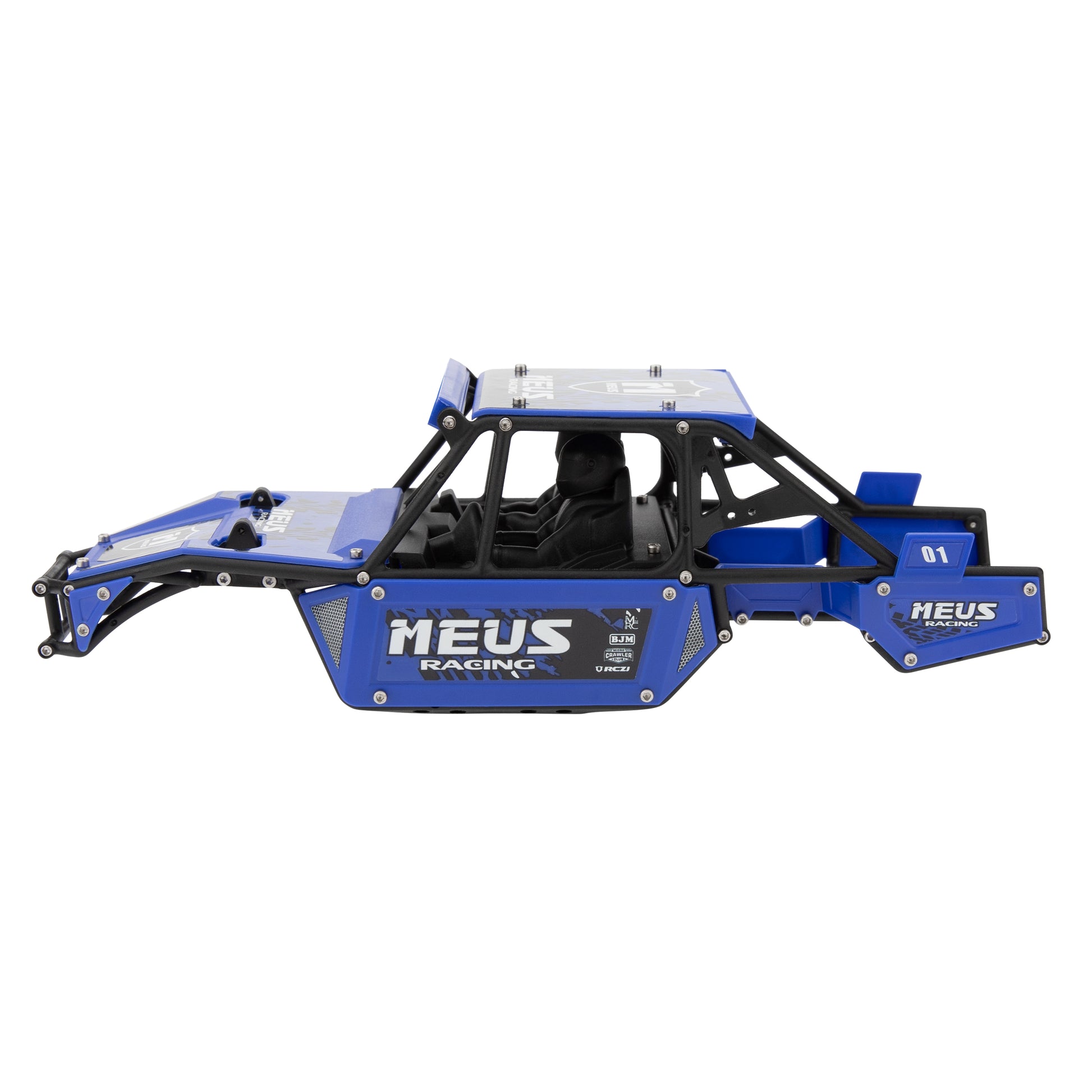 Blue SCX24 Mantis Roll Cage Chassis Body Shell