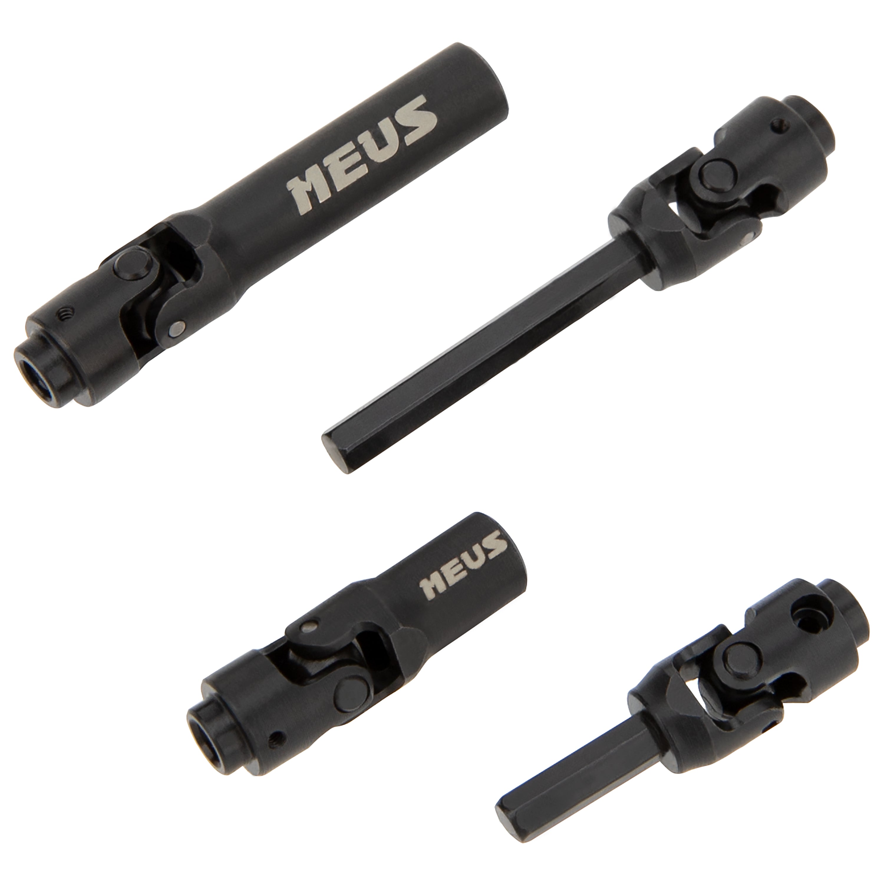 US Warehouse】MEUS Racing SCX30 Driveshaft Metal Front Rear Drive Shaf