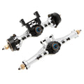 Silver Aluminum Isokinetic 3-Section CVD Front and Rear Axles