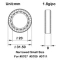 31.5×8mm silicone tire inserts size