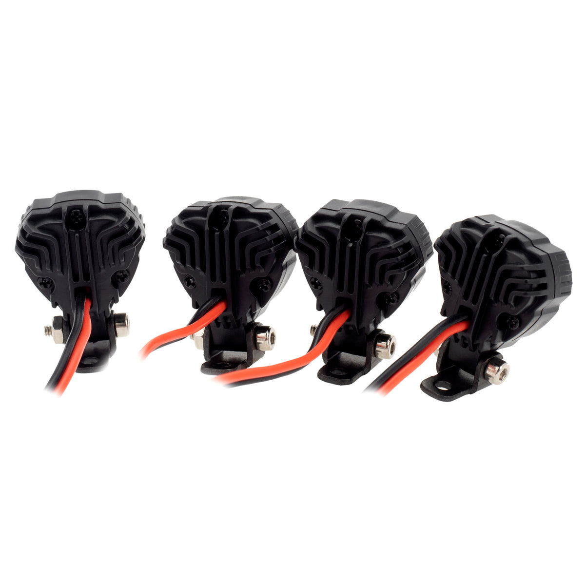 Kit Di 4 Faretti A LED Bianchi Per RC - Luci Anteriori Con Coperchio Proiettore MSA Motorsport - Foto 3