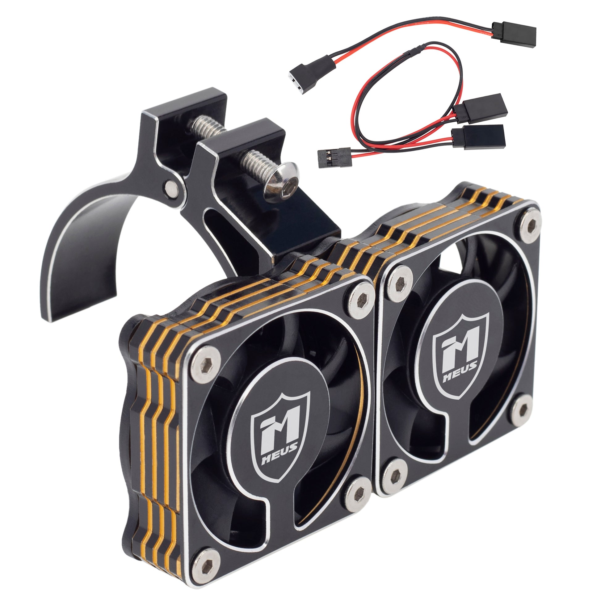 EXOTEK RACING LLC Exo RC Fan Mount V2 Clamp-On Set, Blue: 1/8 Motors | Horizon Hobby EXOTEK RACING LLC Exo RC Fan Mount V2 Clamp-On Set, Blue: 1/8 Motors | Horizon Hobby