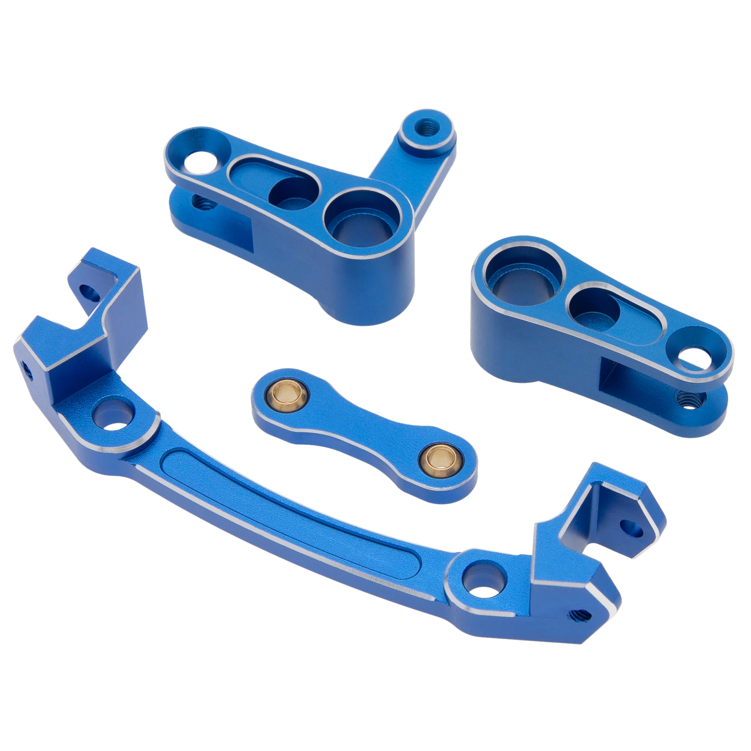 MEUS Racing Aluminum Alloy Steering Parts Set for ARRMA 1/8 Mojave 4X4