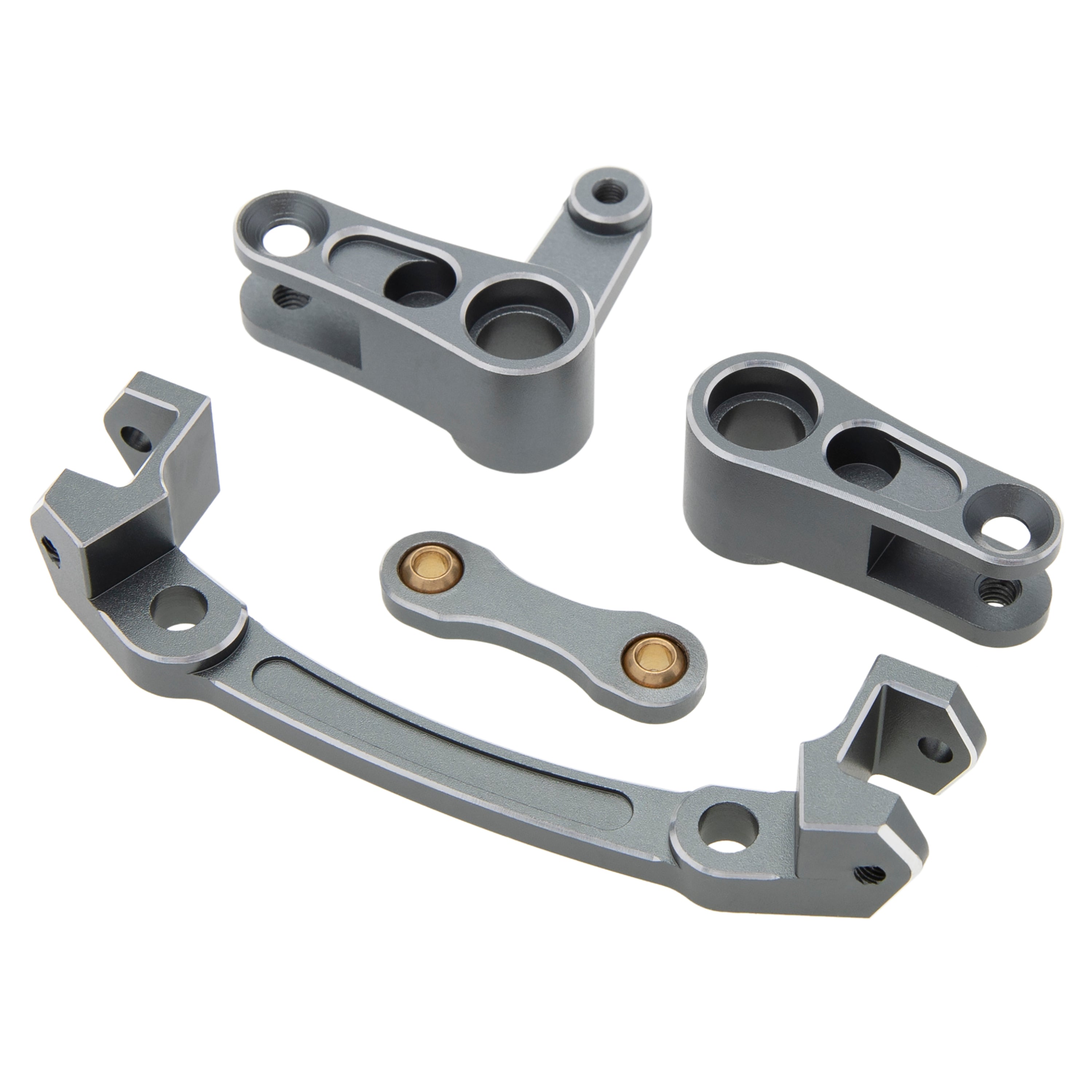 MEUS Racing Aluminum Alloy Steering Parts Set for ARRMA 1/8 Mojave 4X4