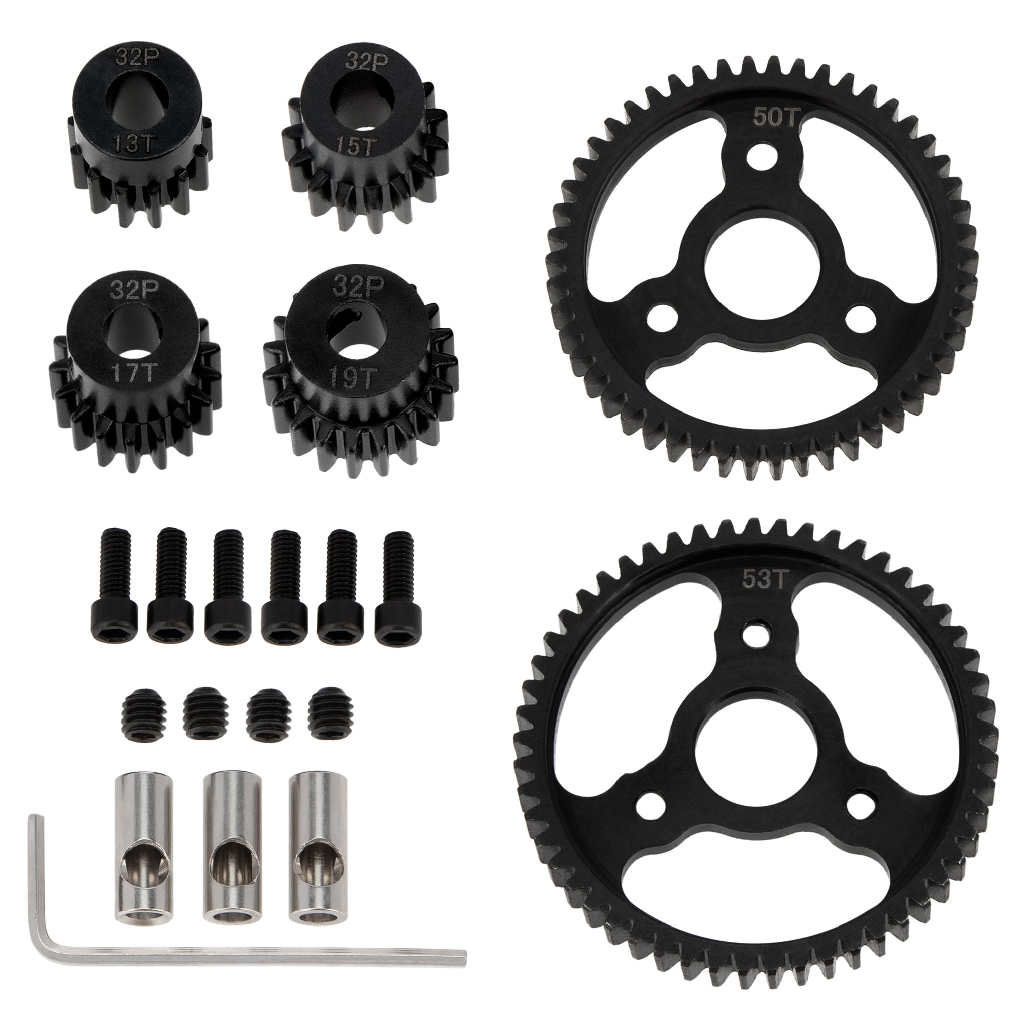 Engranaje De Pista De Acero Endurecido Para Traxxas - 46T, 50T, 52T, 54T, Compatible Con X-Maxx, XO-1, E-Revo 2.0