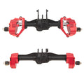 Aluminum Red Front and Rear Portal axle DIY kit for TRX4M