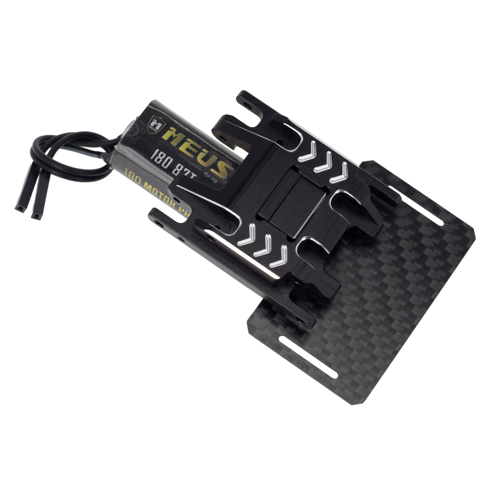 MEUS RACING TRX4M Skid Plate Transmission Plate for TRX4M Defender, Bronco etc.,Silver