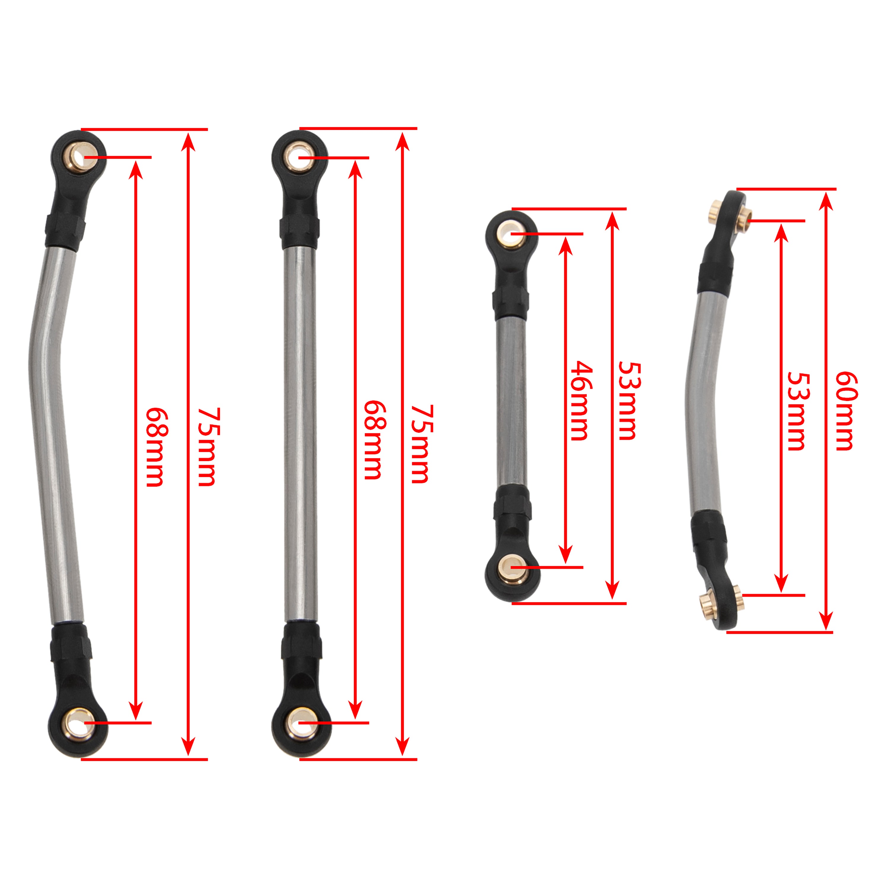 MEUS Racing TRX4M High Clearance Links for 1/18 TRX4M Bronco Defender