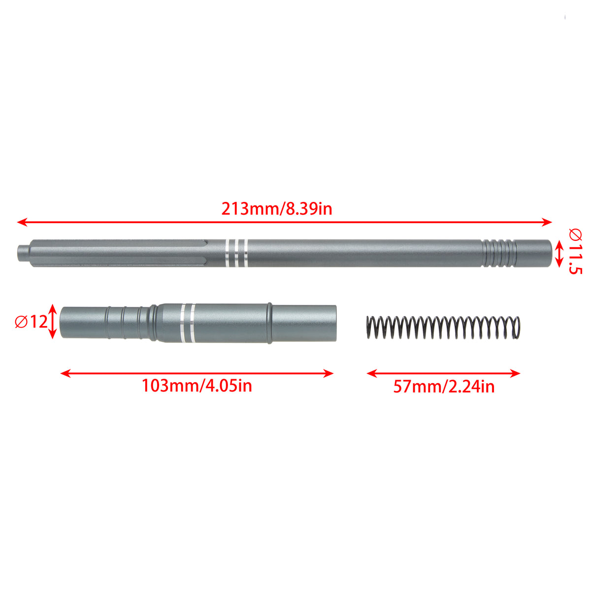 Aluminum Center CVD Driveshaft W/ Spring Arrma Senton 3S 4x4 Red | UK Aluminum Center CVD Driveshaft W/ Spring Arrma Senton 3S 4x4 Red | UK