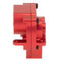 Red CNC Aluminum Transmission Case Gearbox Housing