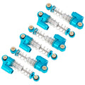 6pcs blue SCX24 Aluminum Shocks