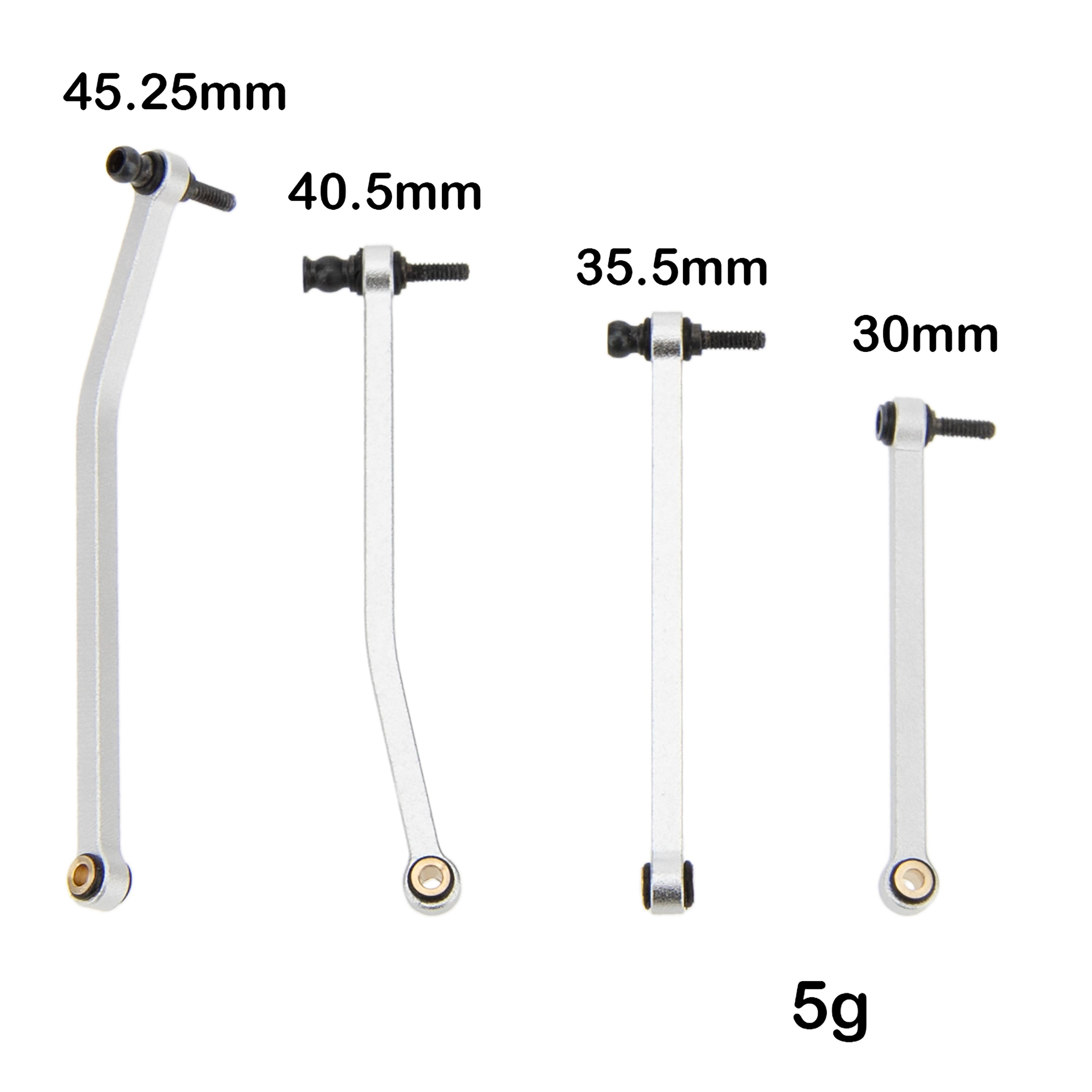 MEUS Racing SCX30 High Clearance Chassis Links for 1/30 Axial SCX30