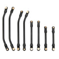 Black 8PCS SCX24 Double Bent High Clearance Chassis Links for Gladiator