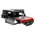 Red MB24 ABS body shell with light kit for SCX24