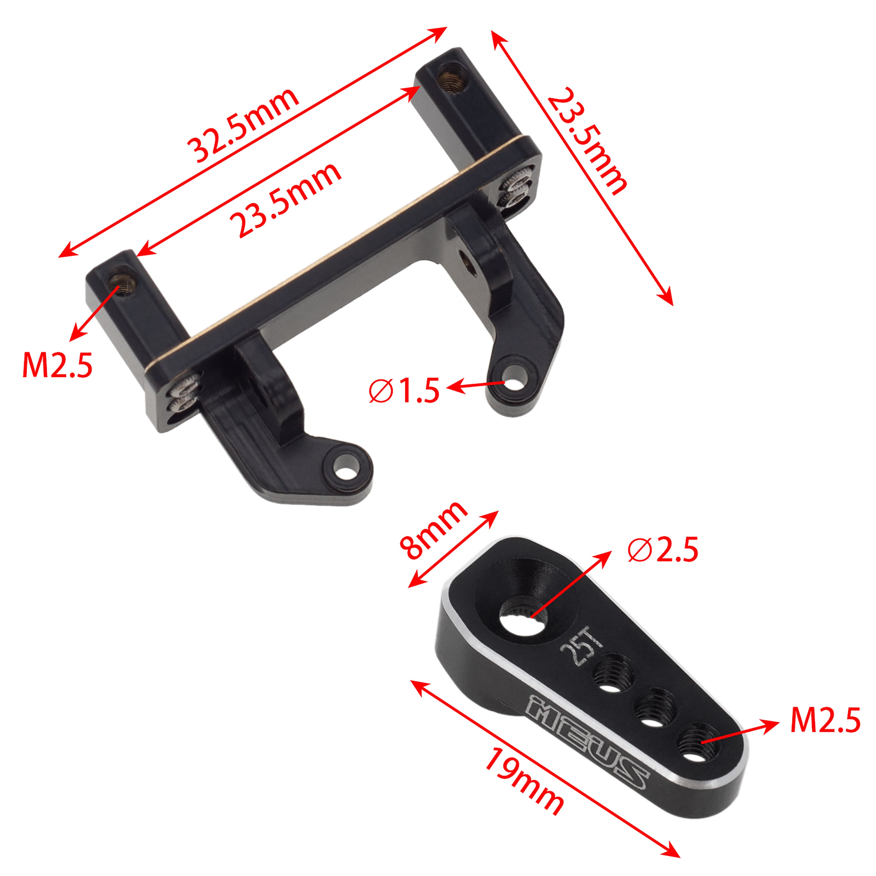 PTK 9497 MG-D Reless Metal Servo High Torque 13 Kg  Produktbild-Vorschau 6