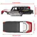 Red MB24 ABS body shell Size for SCX24