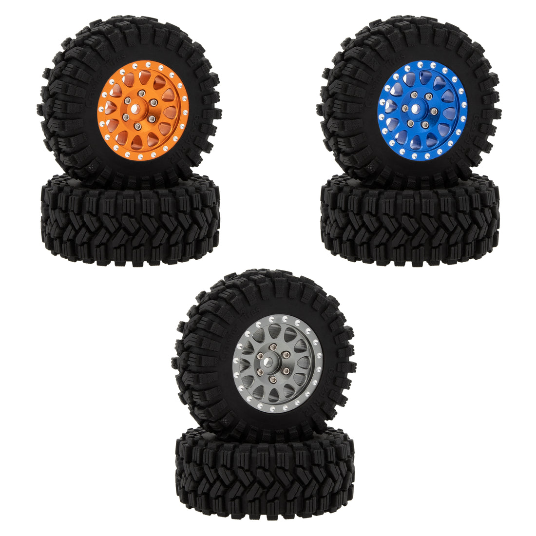 1.2-inch Wheels & Tires for RC Cars