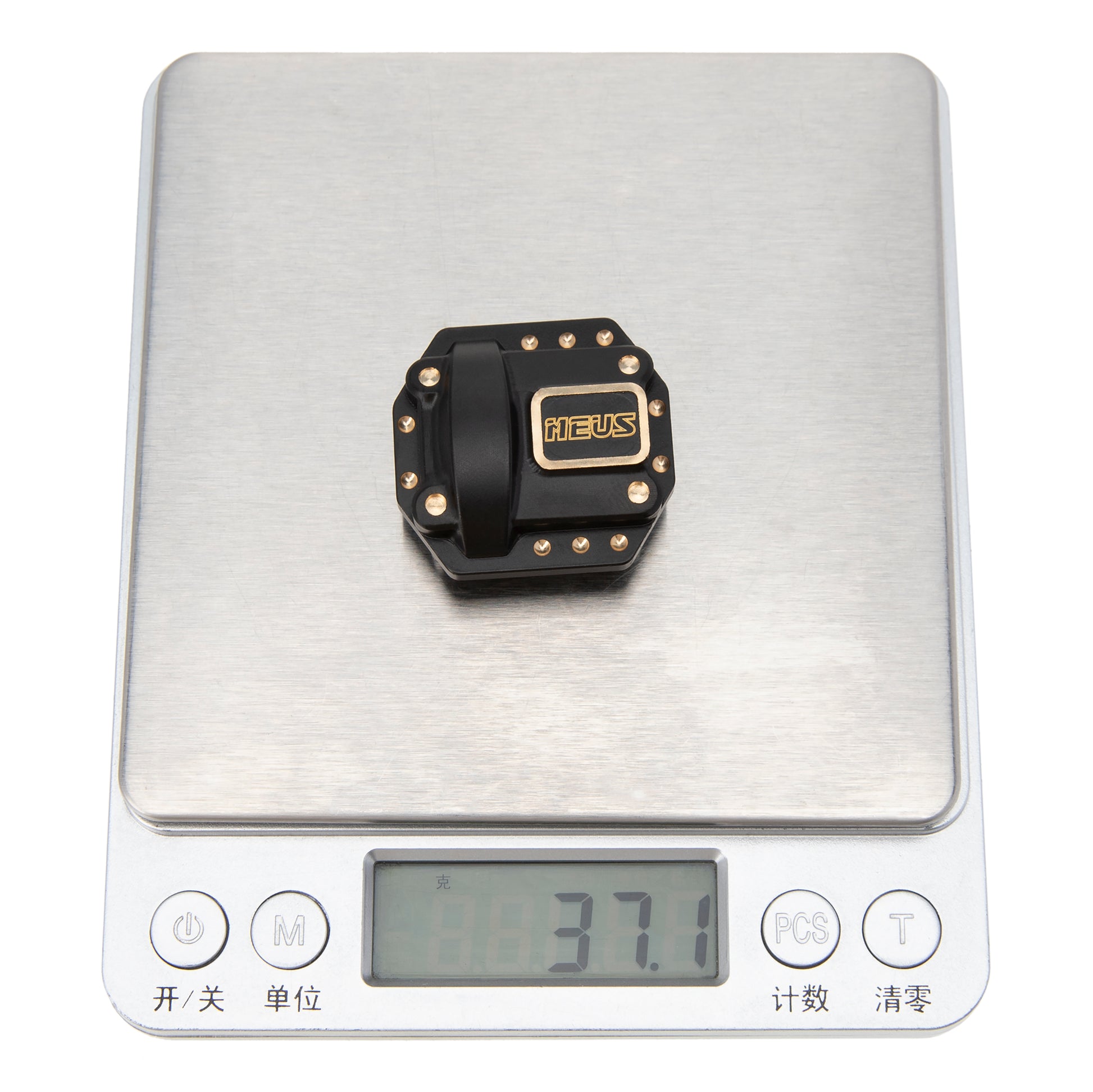 Alomejor RC-Diff-Abdeckung Aus Messing – Für Axial SCX10 II AR44 1/10, Vorder- & Hinterachse, Gewicht Ca. 37 G, Inkl. Schrauben Alomejor RC-Diff-Abdeckung Aus Messing – Für Axial SCX10 II AR44 1/10, Vorder- & Hinterachse, Gewicht Ca. 37 G, Inkl. Schrauben