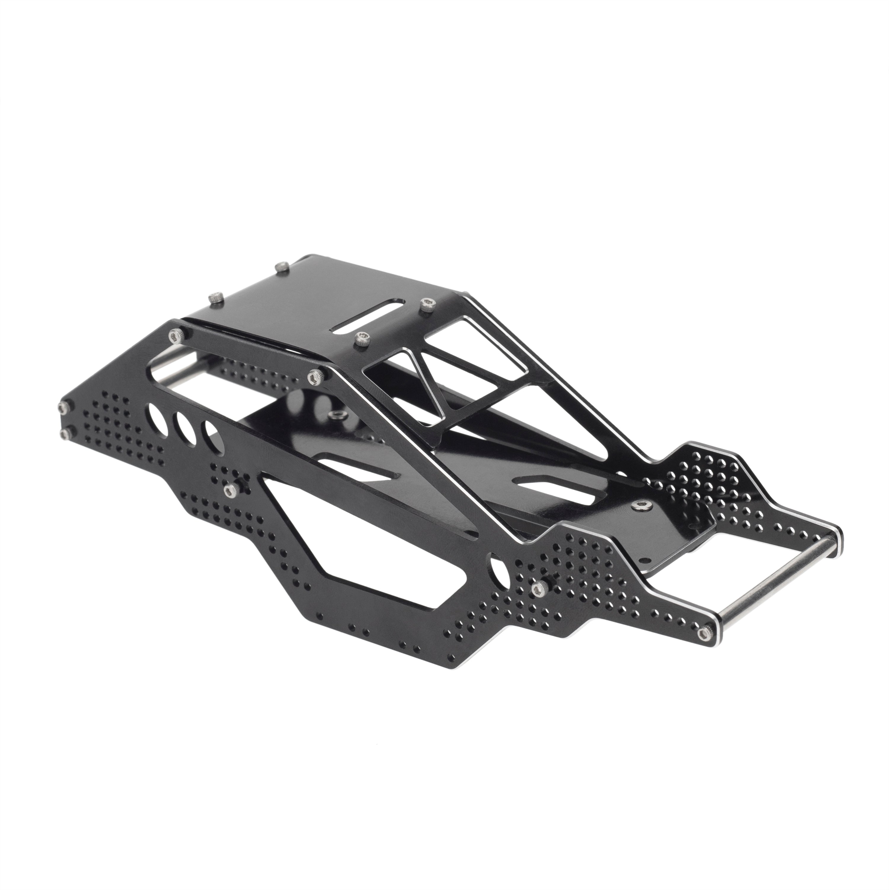 24 Rc Body Shell MEUS Racing Black Aluminum RC Car Roll Cage Body Shell Chassis Kit For
