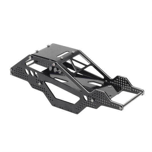 MEUS Racing Black Aluminum RC Car Roll Cage Body Shell Chassis Kit For