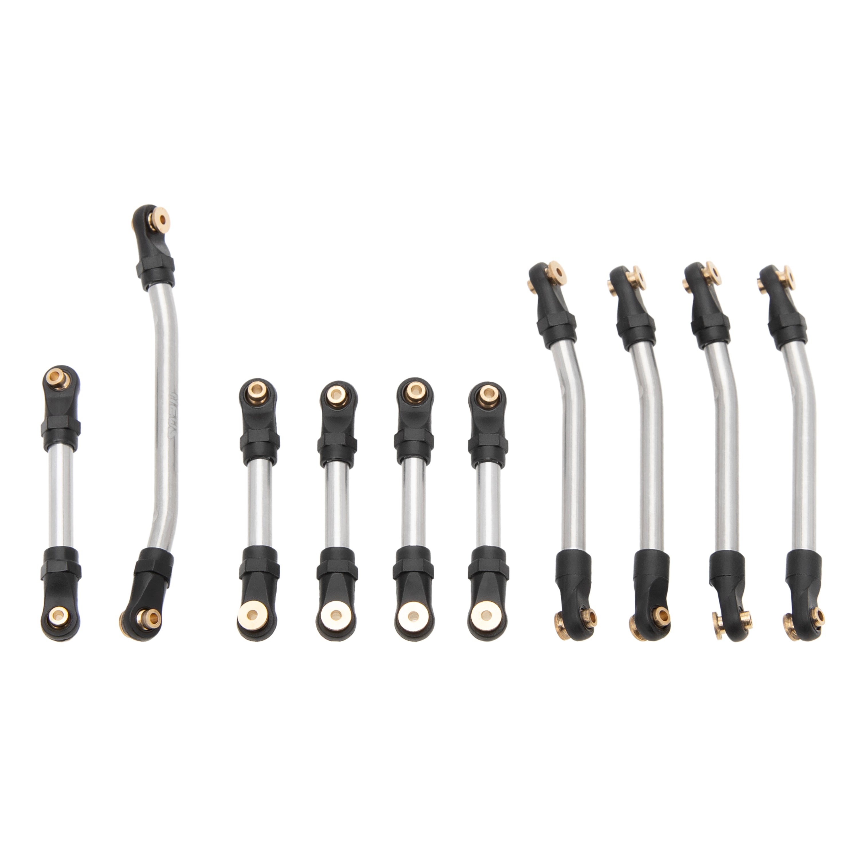 CNC 7075 Aluminum High Clearance Links Set (GOLD) - AXIAL