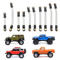 Aluminum SCX24 C10 High Clearance Chassis & Steering Links 