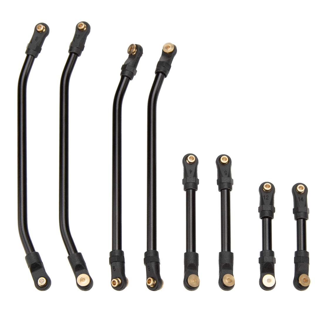 Aluminum SCX24 Dead90 Double Bent Links