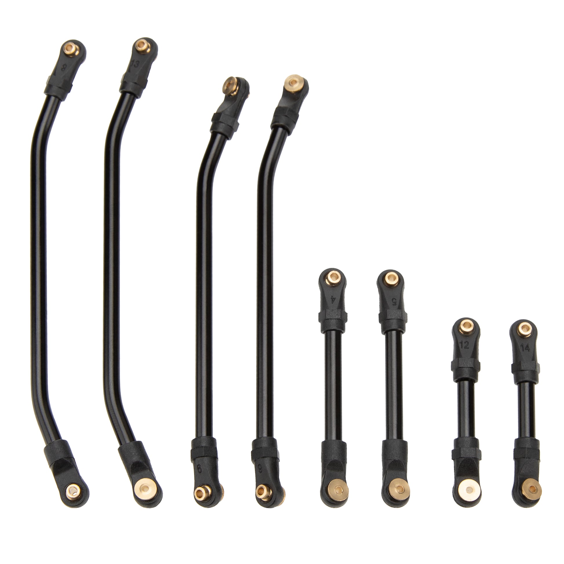 Aluminum SCX24 Dead90 Double Bent Links