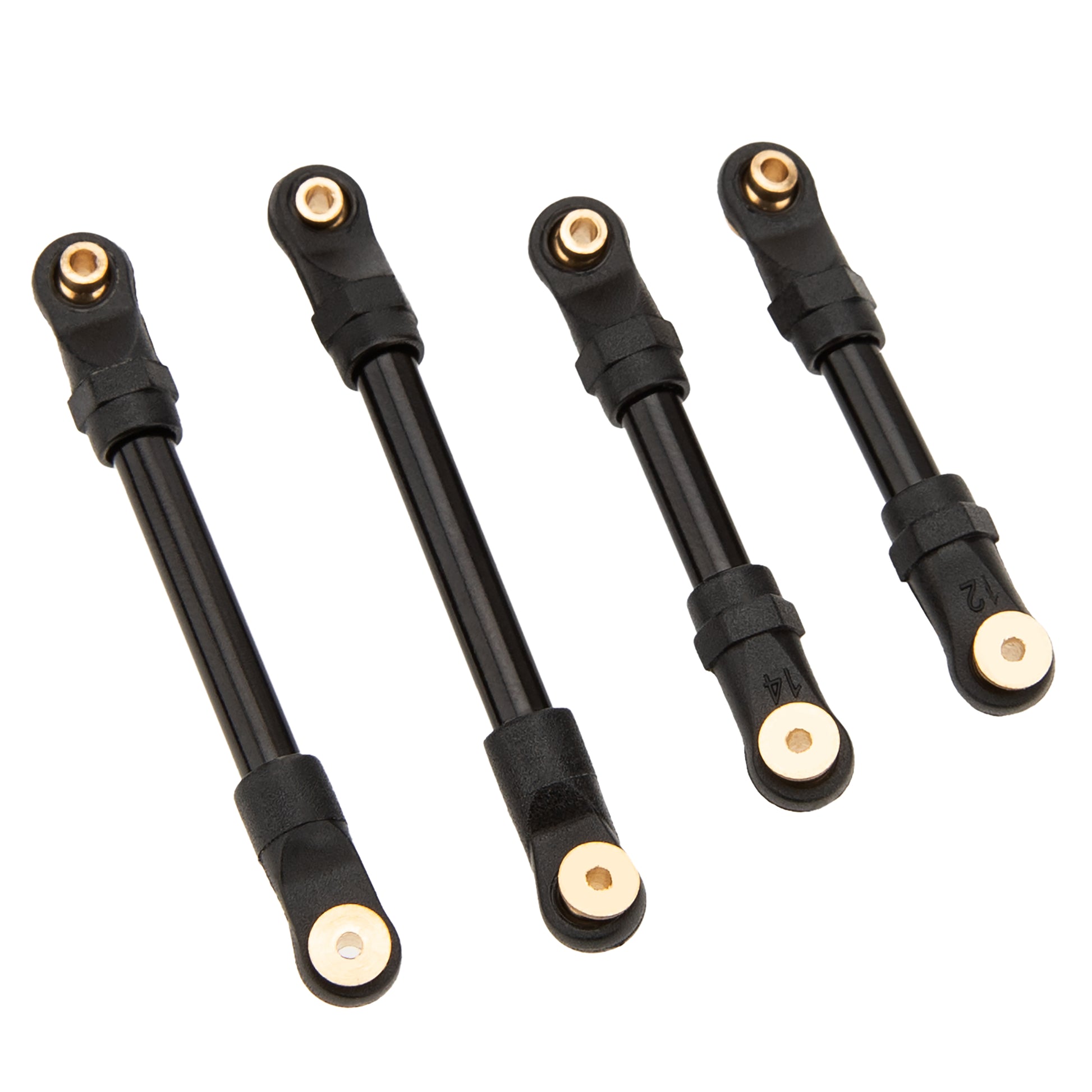 Aluminum SCX24 Deadbolt Chassis front Links