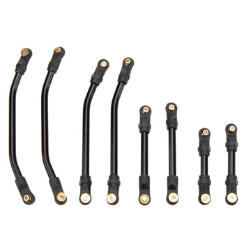 Aluminum SCX24 Deadbolt Double Bent High Clearance Chassis Links 