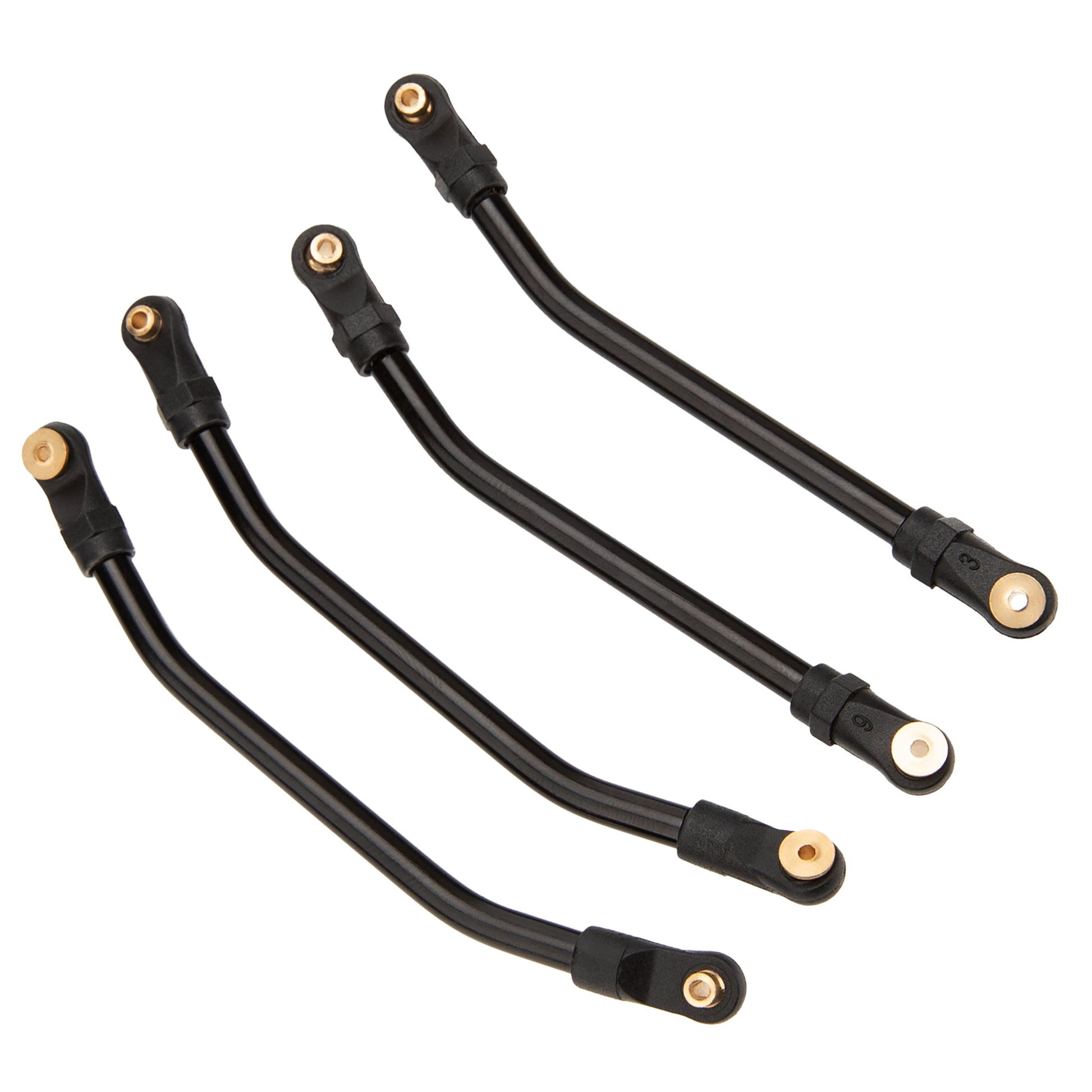 Aluminum SCX24 Deadbolt Double Bent High Clearance Chassis rear Links